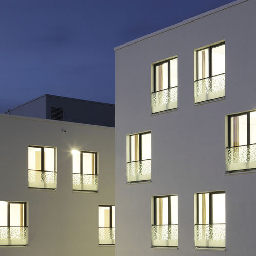 Barandilla de vidrio - GM WINDOORAIL® - Glas Marte GmbH - con paneles