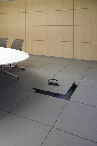 Suelo técnico de gres porcelánico - BRICKTILE - PETRAL - de alta