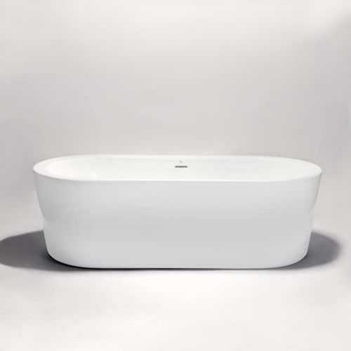 Bañera ovalada - BT8002B16 - Blu Bathworks - en isla / para vivienda / de fibra acrílica