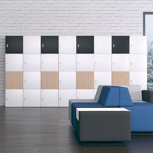 Contenedor con compartimentos de melamina - 450 WOOD - Caray