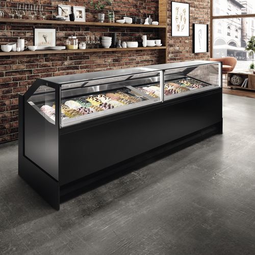 Vitrina Refrigerada Mostrador - ALBA SQUARED - Frigomeccanica - Para ...