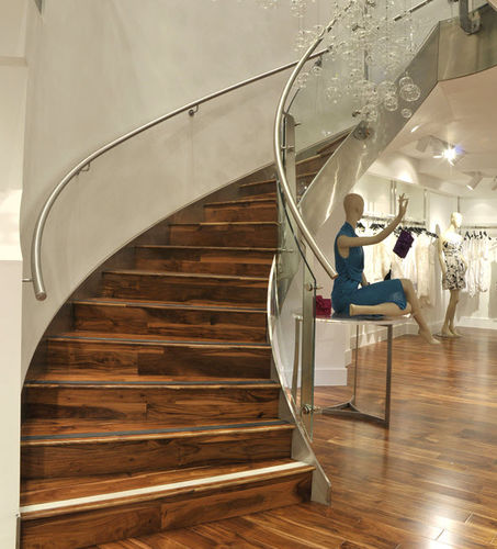 Escalera helicoidal - KINGS ROAD - elite metalcraft - contemporánea