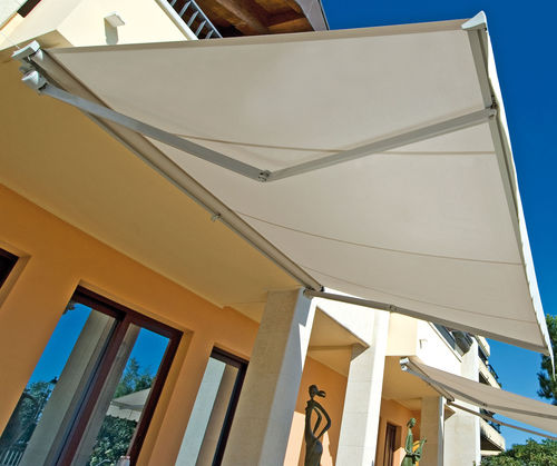 Toldo punto recto - Flex 300 - Pratic S.p.A - motorizado / manual / para terraza