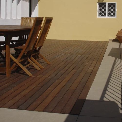 Tarima de exterior de madera - massaranduba - Grupo GUBIA - sostenible