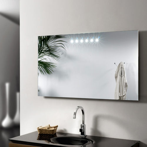 Espejo para baño de pared - ARTELINEA - contemporáneo / rectangular / vertical