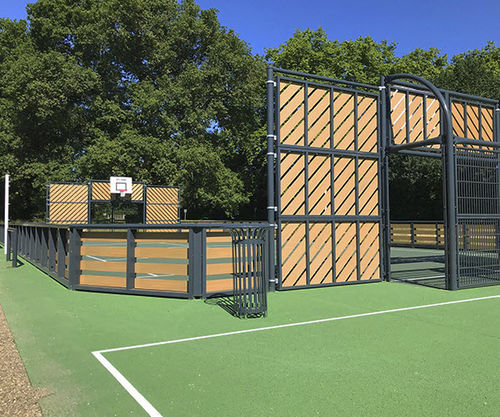 Polideportivo para colectividades - CITY STADE® MÉTAL BOIS / BOIS COMPOSITE - GROUPE SAE - TENNIS D'AQUITAINE