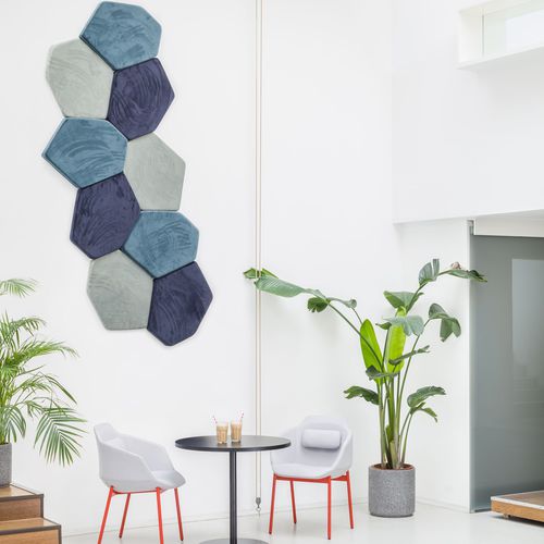 Panel de revestimiento - BAZALTO PANELS - MDD - de tela / para tabique