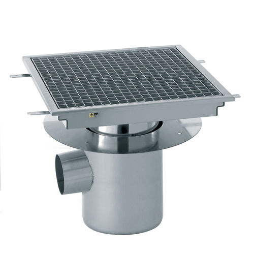 Sumidero Sif Nico De Metal Tournus Para Cocina Con Rejilla Vertical