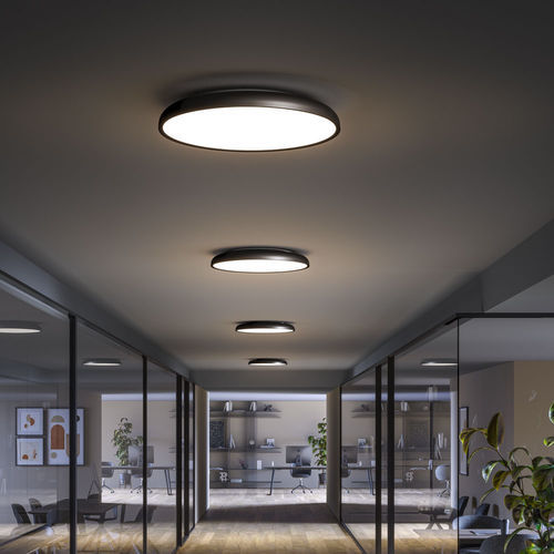Plafón contemporáneo - ZERO 30-40-50-60-80 - lumen center italia srl - redondo / de aluminio / LED