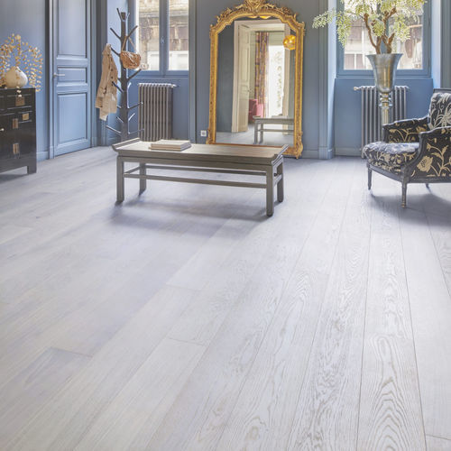Parquet multicapa - CRISTAL - DESIGN PARQUET - macizo / de roble / espina de pescado