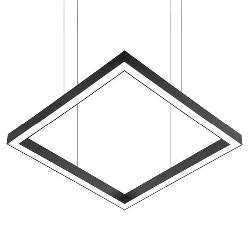 Luminaria suspendida - TILE D - Metalmek Illuminazione - montada en superficie / LED / cuadrada