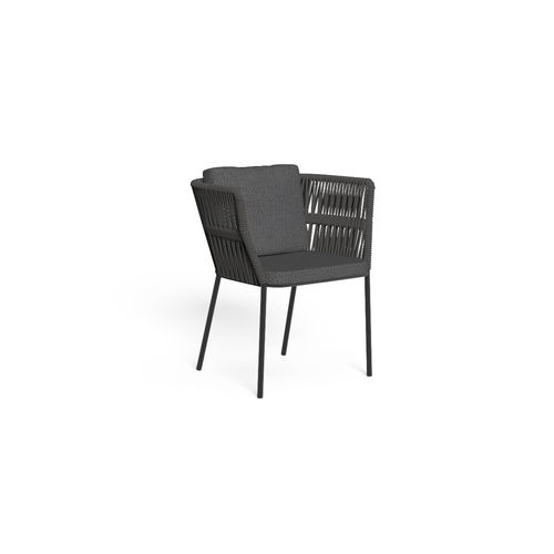 Silla de comedor contemporánea - CLIFF - TALENTI - con cojín amovible