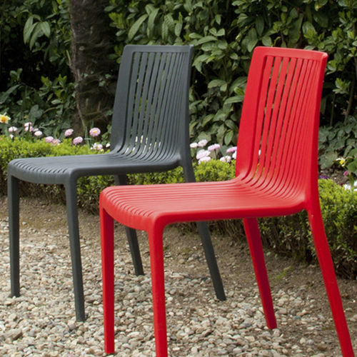 Silla de jardín contemporánea - COOL - PAPATYA - de polipropileno