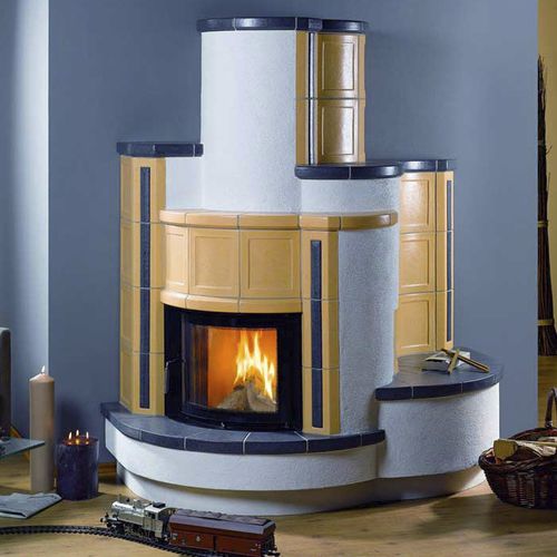 Estufa de leña - 44/55 - BRUNNER - 0 - 5 kW / 10 kW...20 kW / de suelo