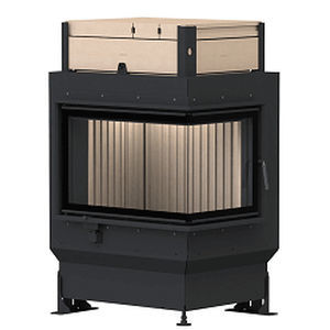 Estufa de leña - 45/67/44 ZL - BRUNNER - 5 kW...10 kW / de suelo / de esquina