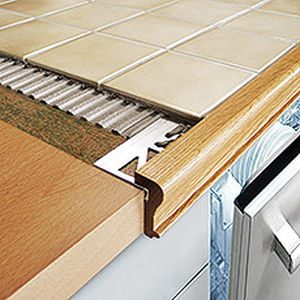 Perfil de acabado de madera - DURAPLAN - DURAL France - aluminio / para