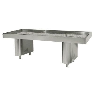 Mesa de preparación de pescado - STANDING - MAFIROL - de acero inoxidable / profesional