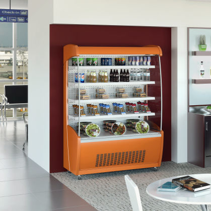 Vitrina refrigerada de estantes - PESSOA 620 - MAFIROL - para comercio / de metal / sin puerta