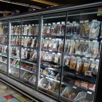 Vitrina refrigerada armario - ANTARCTIC - MAFIROL - para comercio / de metal / con puerta