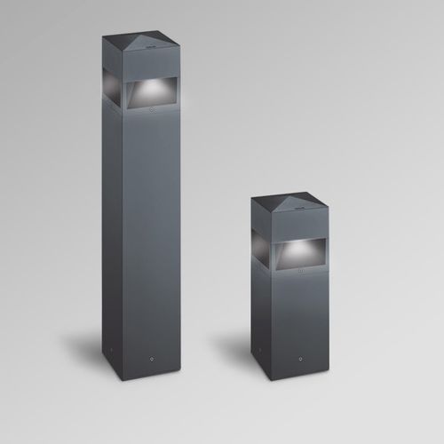 Bolardo de iluminación de jardín - KUBIX180 - Arcluce S.p.A. - urbano / contemporáneo / de aluminio fundido