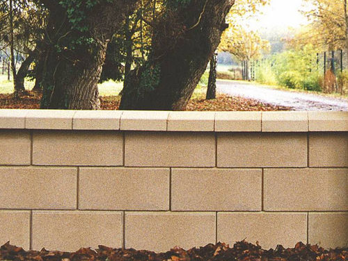 Bloque de hormigón hueco - GARDEN® - Perin - para muro de contención