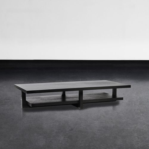 Mesa de centro contemporánea - LELIE - XVL HOME COLLECTION - de madera / con base de madera / rectangular