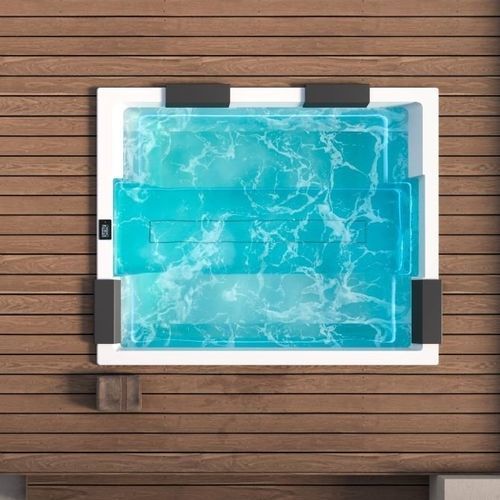 Spa empotrable - VIBE INGROUND - Aquatica Marmite SP. Z.o.o - rectangular / para 5 personas / 4 plazas