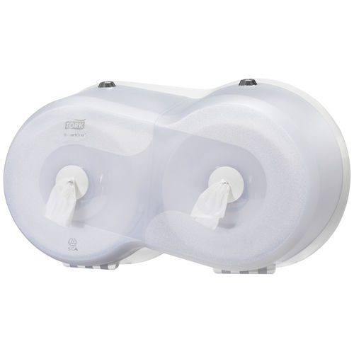 Dispensador de papel higiénico de pared - SMARTONE® :  472028  - TORK - de plástico / para el sector profesional