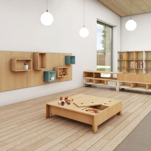 mesa de juego para niños contemporánea - gonzagarredi