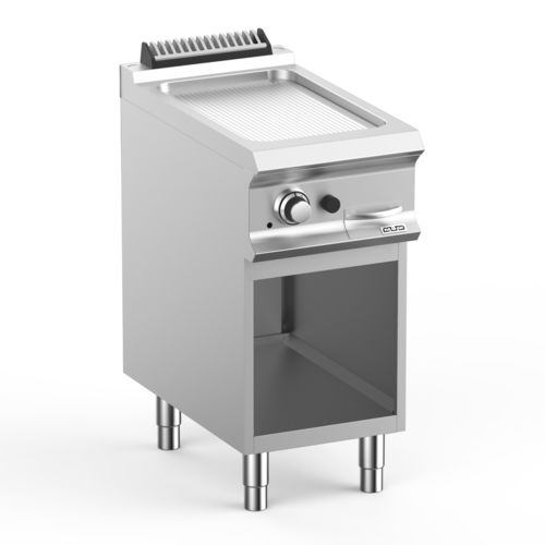 Plancha de cocción de gas - FTBG74AR - mbm - profesional / con parilla para paninis