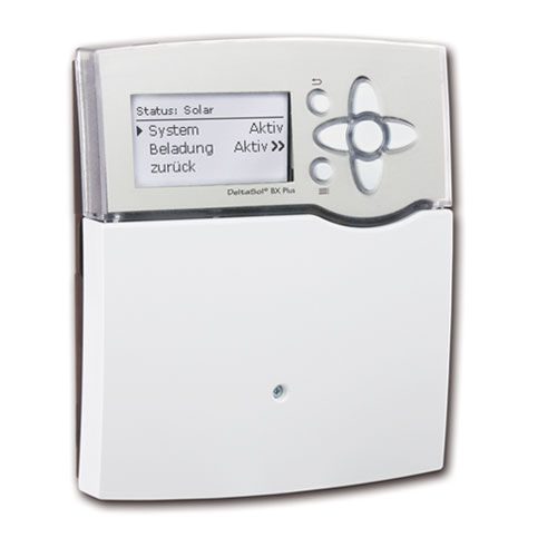 Regulador de calefacción de pared - DELTASOL® BX PLUS - RESOL Elektronische Regelungen GmbH - para calentador de agua solar