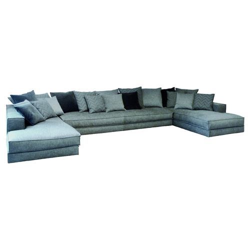 Sofá modular - Pacha - PH Collection - contemporáneo / de tejido / marrón