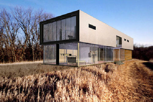 Casa modular - SWELLHOUSE - OMD office of mobile design - contemporánea / de 2 plantas