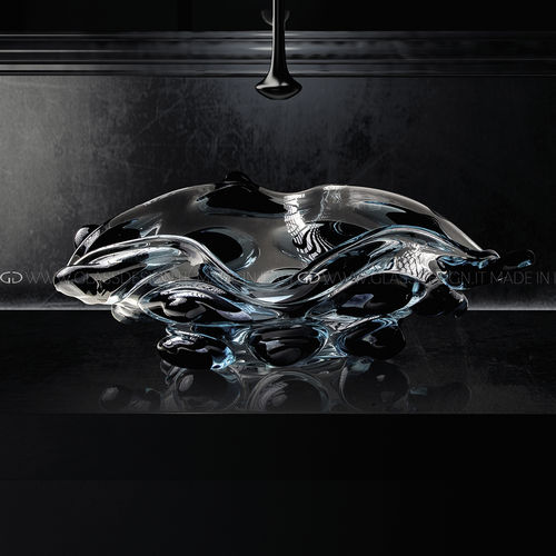 Lavabo sobre mueble - Arte Murano Quattro - GLASS DESIGN Srl - de cristal de Murano / personalizable / hecho a mano