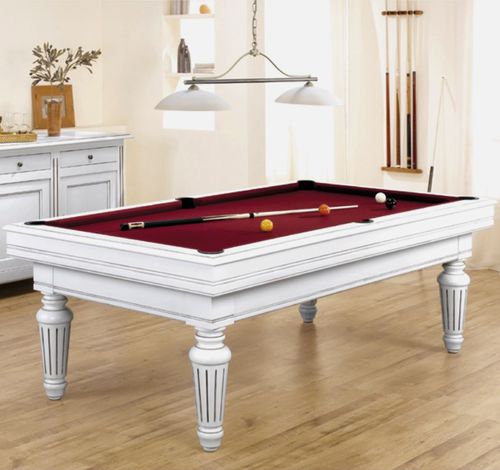 Mesa de billar de estilo Luis XVI - TRADITION LS - EUROBILLARDS - para uso residencial / de roble / de nogal