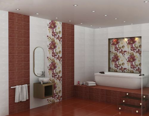 Baldosa de cerámica - TULIP - CLEOPATRA GROUP - 3D / pulida / de baño