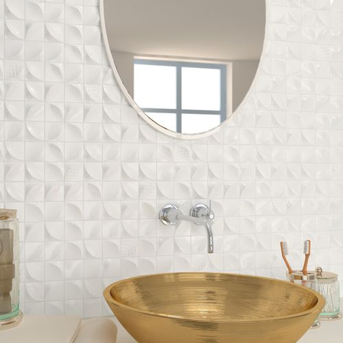 Lavabo sobre encimera - SIAM - DUNE - de cerámica / redondo / contemporáneo