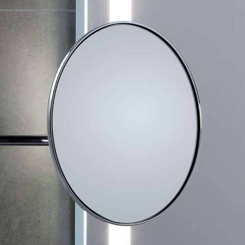 Espejo para baño de pared - DISCOLO - KOH-I-NOOR - contemporáneo / redondo / de latón cromado