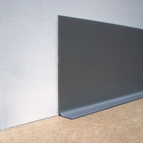 Rodapié negro KSO LITOKOL de PVC / en L / de esquina