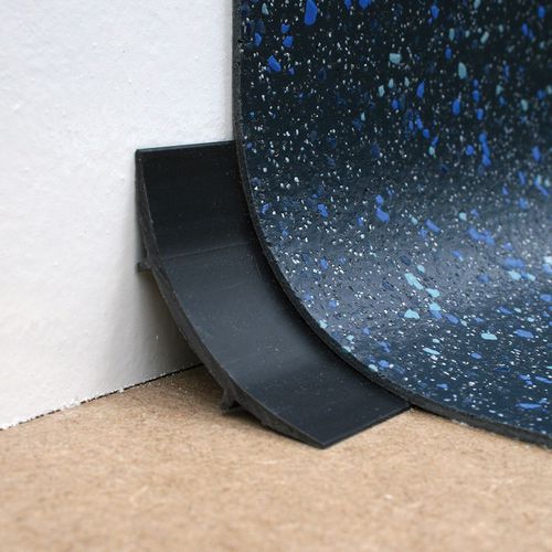 Rodapié negro - KCOV  - LITOKOL - de PVC / de esquina / redondeado