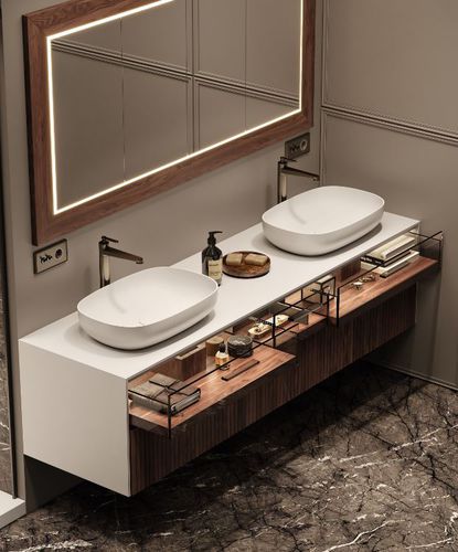 mueble de lavabo doble - MOMA DESIGN