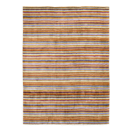 Alfombra contemporánea - LINEWORK - LIGNE PURE - de rayas / de viscosa / rectangular