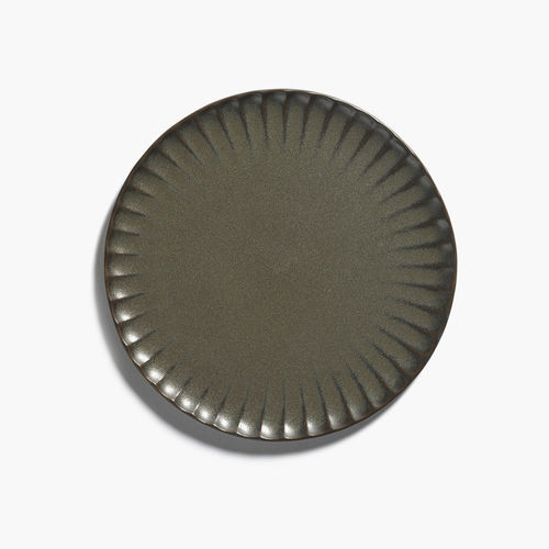 Plato plana - INKU - SERAX - de cena / circular / de loza