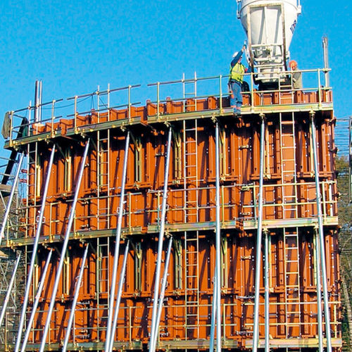 Encofrado modular - TTS - PASCHAL  - circular / de acero / para muro