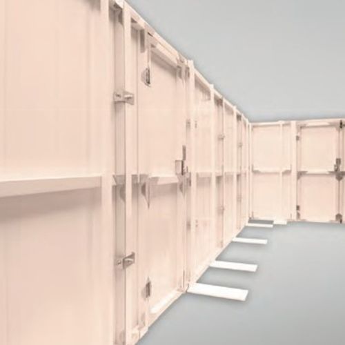 Tabique amovible - REUSE-A-WALL™ - BATISEC  - de PVC / profesional / antiincendios