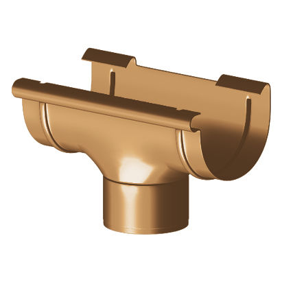 Colector de agua de lluvia - PMMA PRIME 125 - DEVOREX PLC - con conector
