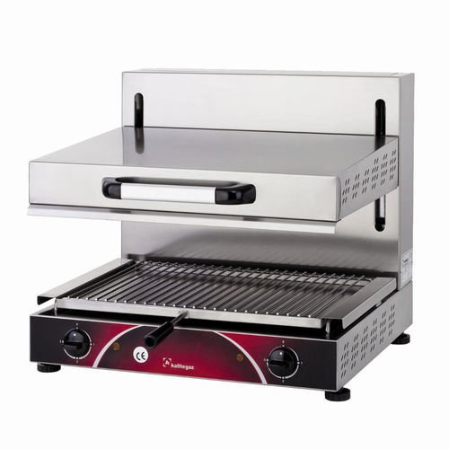 Parrilla eléctrica - KLG300-60 - KALITE ENDUSTRIYEL MUTFAK EKIPMANLARI SAN. TIC. LTD. STI - en isla / profesional / de acero inoxidable