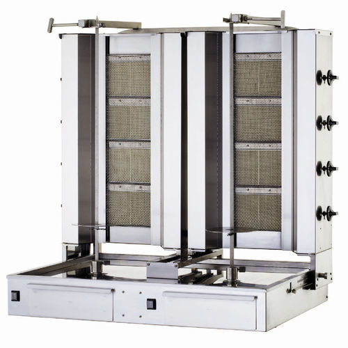 Asador gyros profesional - KLG224-T - KALITE ENDUSTRIYEL MUTFAK EKIPMANLARI SAN. TIC. LTD. STI