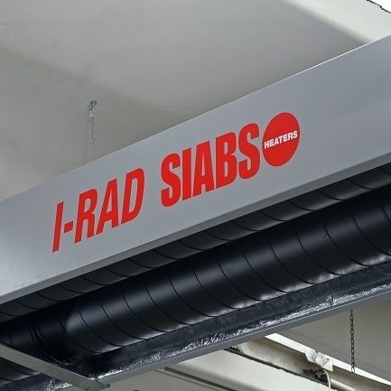 Panel radiante de gas - I-RAD - SIABS S.r.l. - de techo / industrial / profesional