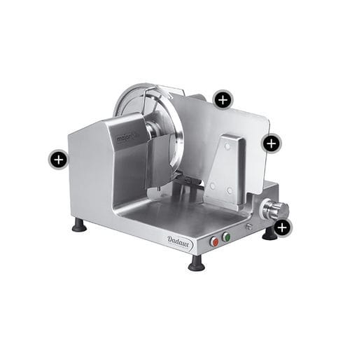 Rebanadora de jamón - MAJOR SLICE 300V - DADAUX SAS - automática / profesional / con hoja circular